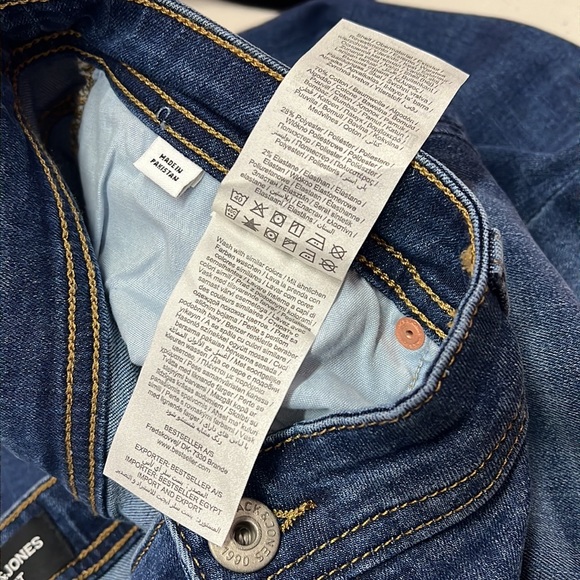 NEW Jack & Jones Classic Slim Straight / Tim Fit Jeans Men’s Big & Tall Sz 44x32 - Picture 9 of 13